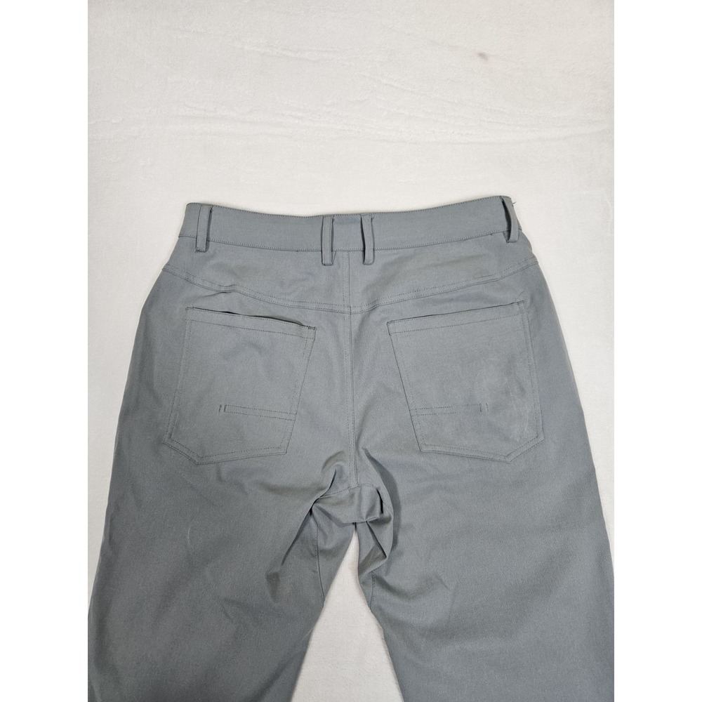 Myles Apparel Tour Pants‎ Men's 30x31 Grey Stretch Grip Wicking Performance Golf - Picture 6 of 10
